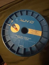 AUVIO 25ft 15-gauge Round Pro Premium 99.95% Oxygen-Free Copper Speaker Cable