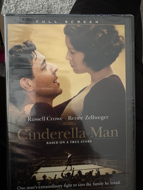 Cinderella Man Full Screen DVD Russell Crowe Renée Zellweger Ron Howard PG-13