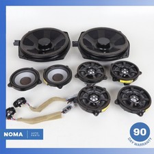 10-19 Jaguar X351 Xj Xjr Front Rear 1200w Premium Speaker Set Oem 84k