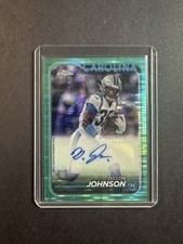 2024 Topps Chrome Dillon Johnson Auto RC #RA-DJO Aqua Refractor 127/199
