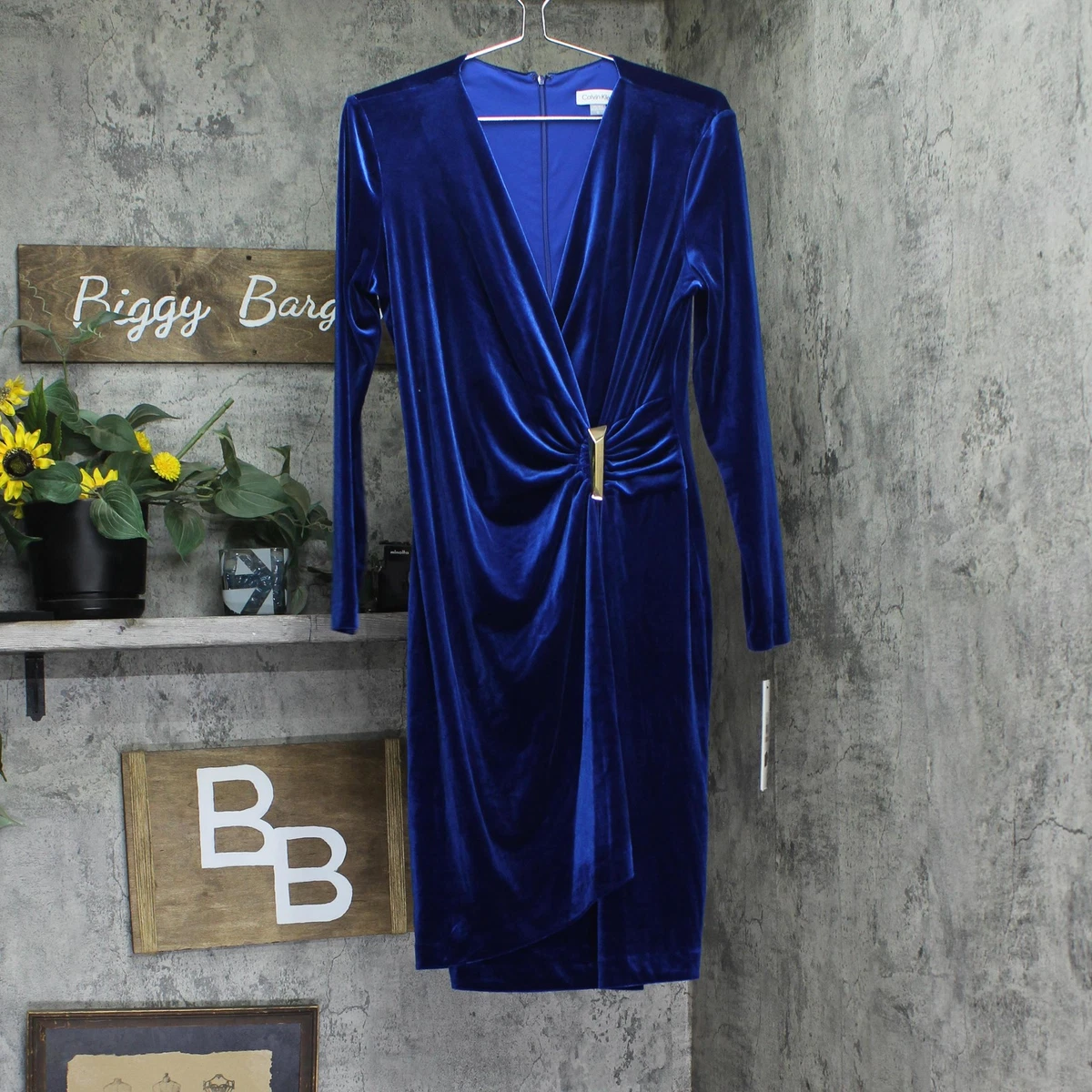 Calvin Klein Velvet Dresses for Women for sale - eBay