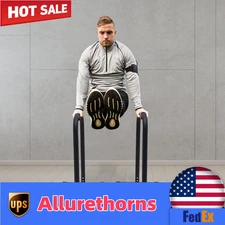 Dip Station Functional Heavy Duty Dip Stand Fitness Pull Up Stand Dip Bar Equip