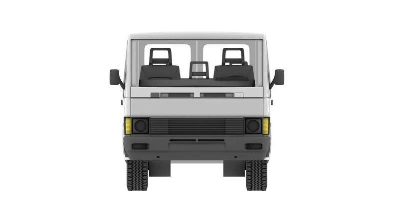 3D Printing model 1/72 German MB100 van model Unpainted - Image 4 of 4