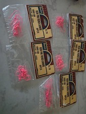 Vintage Darice Neon Pink French Earwire Plast...