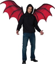 Red Demon Devil Cosplay Wings Adult Costume Accessory