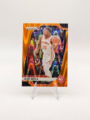 Clint Capela 2024-25 Panini Prizm Orange Seismic SP /199 #161 Hawks
