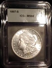 1897-S $1, ICG MS64, New Slab!