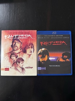 Kalifornia (1993) Blu-ray w/OOP Slipcover Shout Scream Factory Thriller