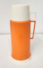 Vintage Retro Thermos Flask, 1L, Model 250, Orange