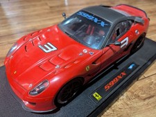 1/18  Mattel Hot Wheels Elite Ferrari 599XX #3 703734