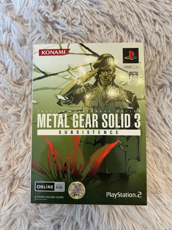 Metal Gear Solid 3 Subsistence PS2 Limited Edition Action Adventure Game Japan r - Image 2 of 4