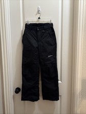 Arctix 5K Youth Reinforced Insulated Snowboard Ski Pants Black Sz Large