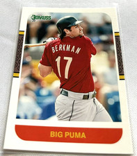 2021 Donruss Baseball Lance Berkman Houston Astros '87 Retro Nickname #223