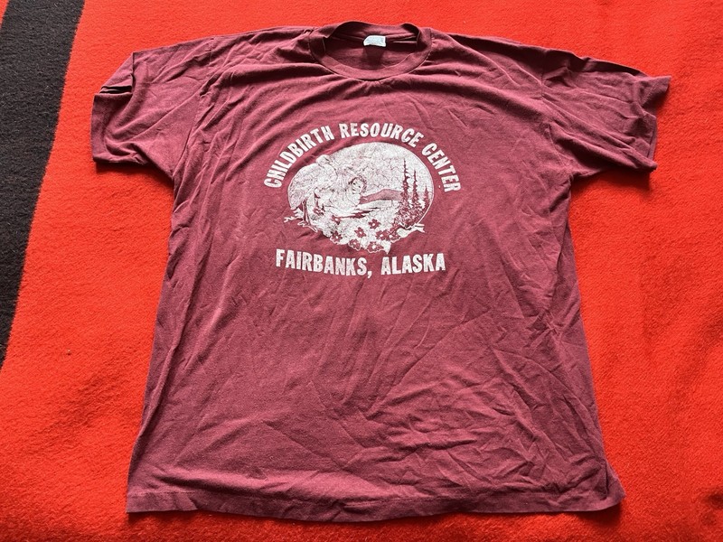 Vintage ‘childbirth Resource Center’ T-shirt XL