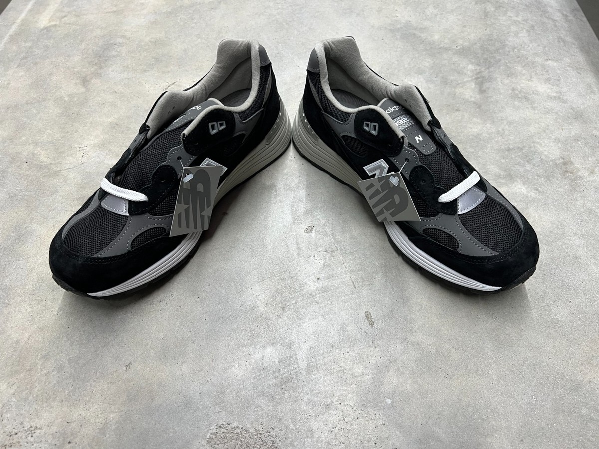 New Balance 992 MiUSA Black Grey Men's U992BK - New | eBay