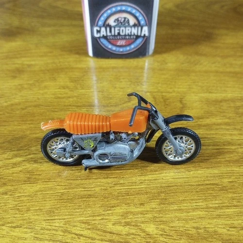 Hot Wheels Flying Colors Motocross 1 Motorcycle Red Hong Kong 1975 Redline Era