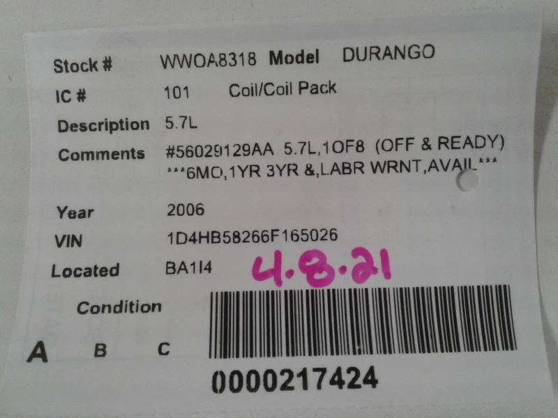 Bobina/encendedor compatible con 05-16 300 630873 Foto 2 de 3