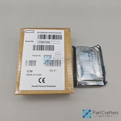 NEW for 870795-001 HPE 900GB 12G SAS 15K ENT 2.5'' DS HDD Server 870759-B21