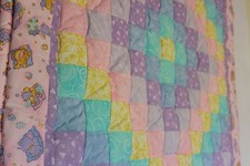 New Handmade Baby Quilt/Comforter/Blanket/Throw/Play Mat/Bedding