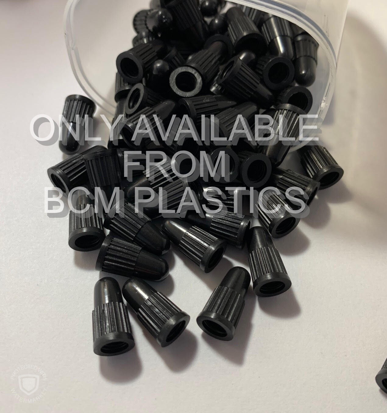 The Original Plastic Colored Presta Valve Caps / Presta Cap / Dust Caps 12 Piece