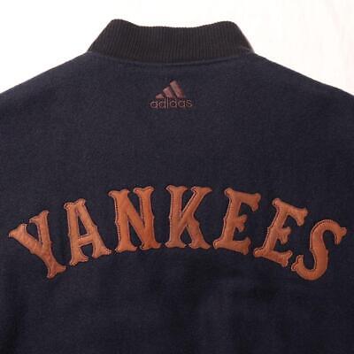 Adidas Yankees Vintage 80s 90s Suede Leather Varsity Jacket Adidas Yankees Vintage 80s 90s Suede Leather Varsity Jacket