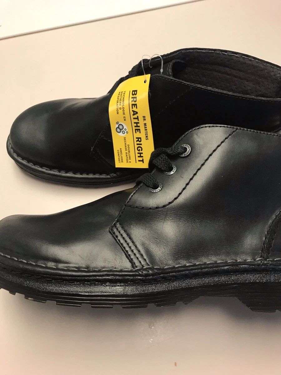 NEW Dr. Martens Black Reed Chukka Boots Lace Up Ankle Round Toe Men US Size 13