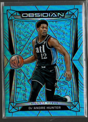 2023-24 Panini Obsidian Electric Etch Blue Flood FOTL #116 De