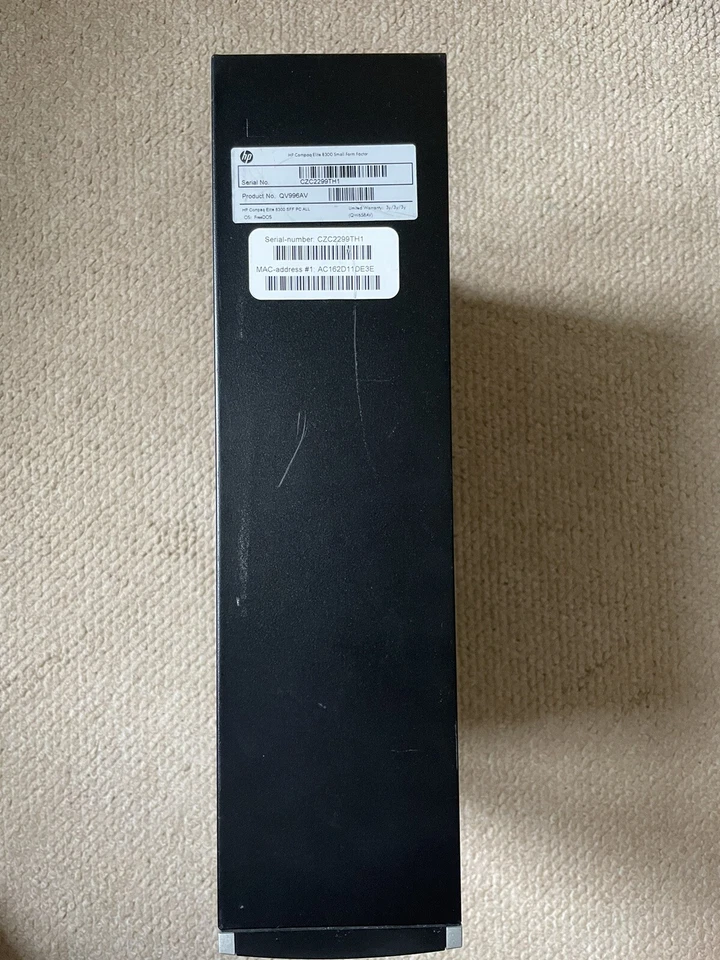 HP Compaq Elite 8300 Ultra Slim Desktop PC - READ DISCRETION - Image 3 of 4