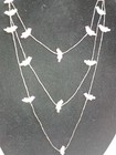 Native American Zuni Heish Fetish 3 Stran Necklace  — photo 8