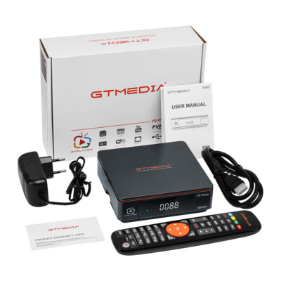 GTMEDIA V9 Prime DVB-S2/S2X Sat TV Receiver HDMI H.265 PVR HDTV Box Sat Receiver