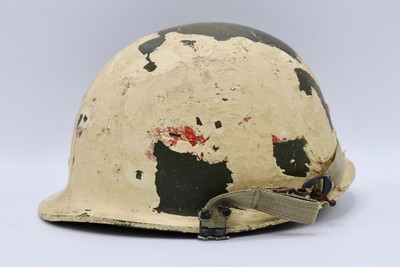 Original Desert Storm Bringback Iraqi M80 Ex Medic Helmet Ebay - 