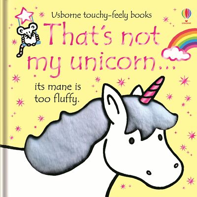 Usborne Thats Not My Unicorn Touchy-Feely Board Book NEW