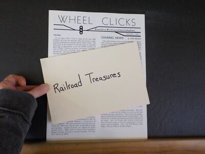 Wheel Clicks 1992 Januar Pacific Railroad Society Chunnel News