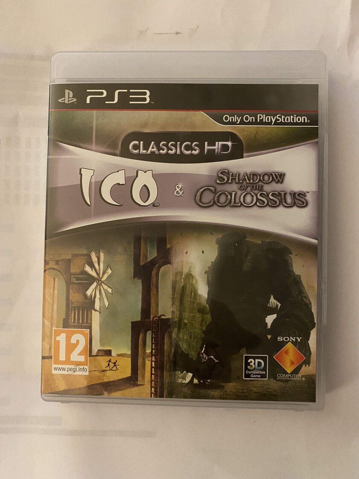 Ico y shadow of the colossus ps3 d'occasion pour 35 EUR in Móstoles sur  WALLAPOP