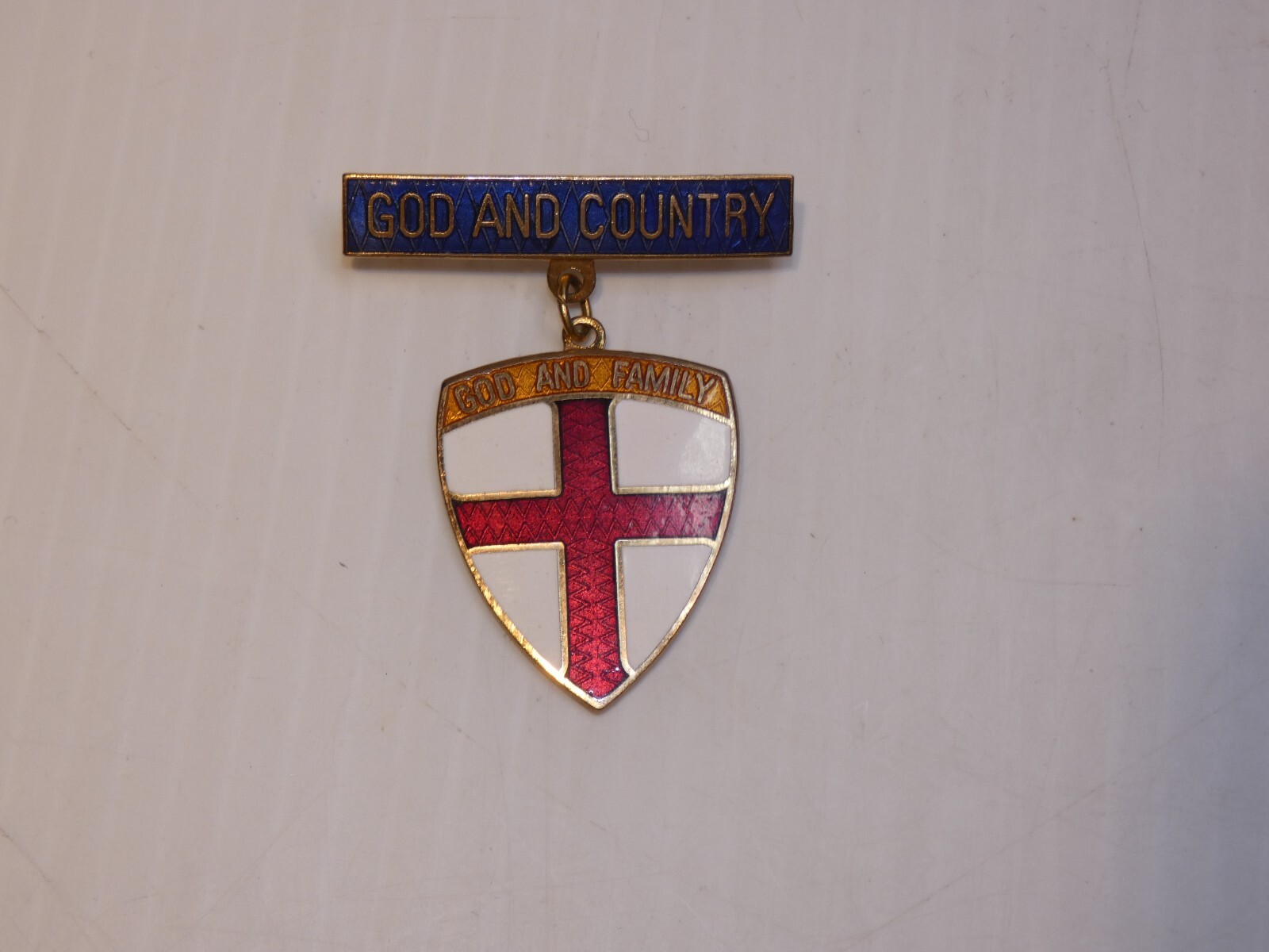 Boy Scouts God and Country/God and Family Medal eBay