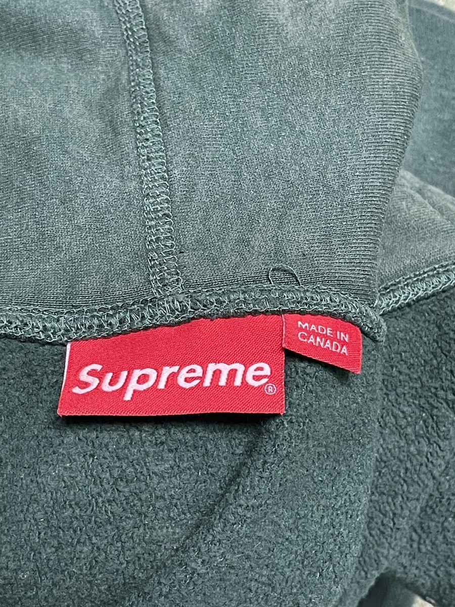 Supreme Perforated Leather Hooded Sweatshirt Size Small FW18 Supreme Perforated Leather Hooded Sweatshirt Size Small FW18
