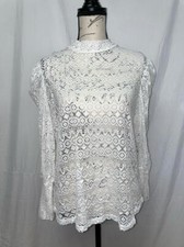 Jolie  Joy Patterned Cover up Long Sleeve Size 7X NWOT