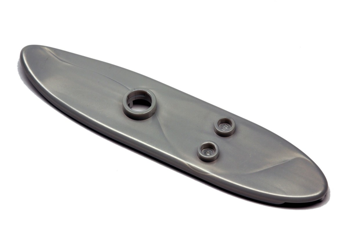 NEW LEGO - Figure Accessory - Surfboard Pearl Light Gray x 1 - set