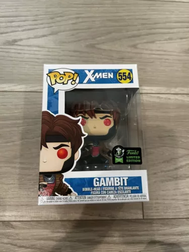 Funko #554 GAMBIT ECCC EXCLUSIVE (w/ SOFT POP PROTECTOR)