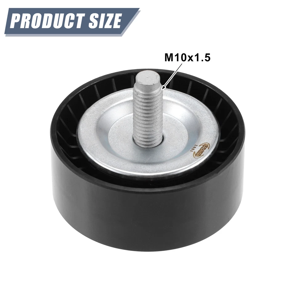 Pack of 1 for Mercedes-Benz E 250 14-16 Car Drive Belt Idler Pulley Guide Pulley - Image 3 of 4