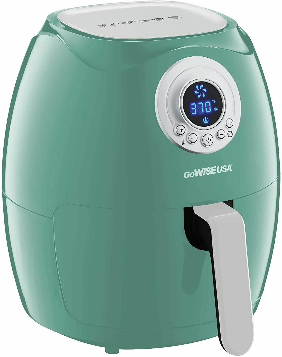 GoWISE USA 1200W 3.7 Qt. Digital Air Fryer (Mint) GW22961 eBay