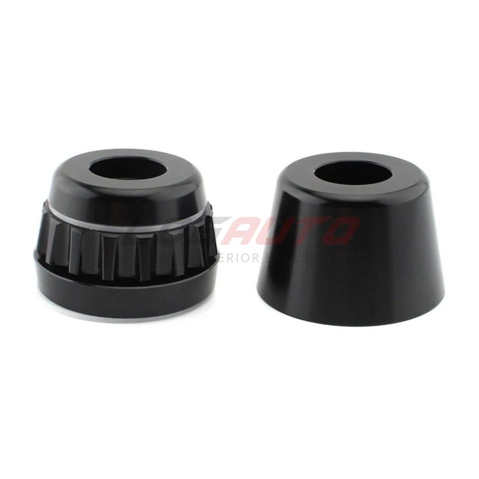 Empuñaduras de manillar negras tapa de enchufe para BMW F650GS K1300S R1200ST K1600GT F800ST Foto 3 de 4