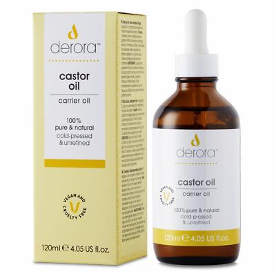 Derora Rizinusöl - pflegt & beruhigt Haut, Haare & Nägel | 100% rein
