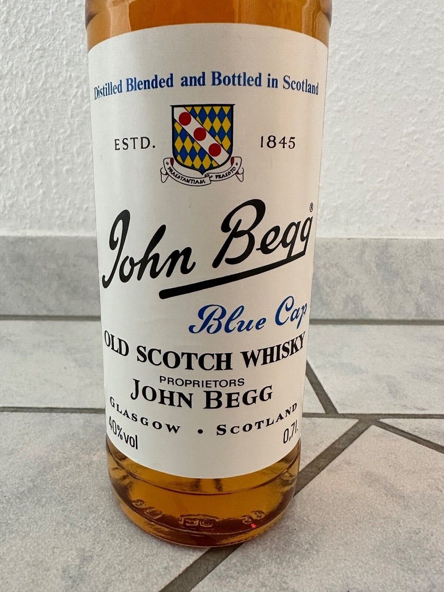 John Begg Old Scotch Whisky Blue Cap White Label, 40 % Vol., 700ml