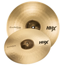 Sabian 17"  19" HHX Evolution Crash Pack ,Brilliant - NEW - In Stock