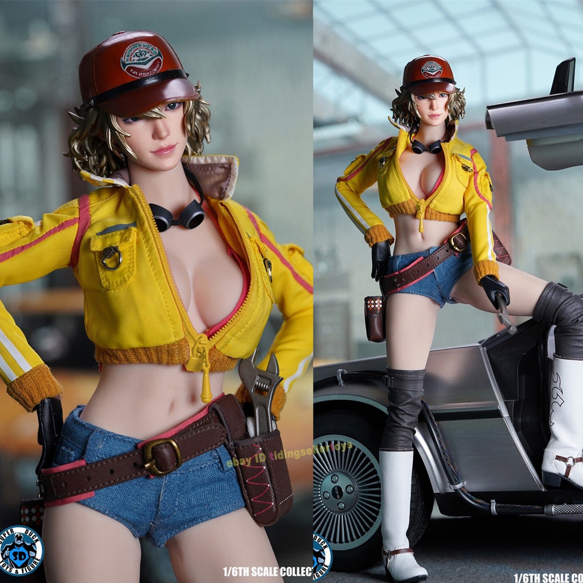 SUPER DUCK Cindy Aurum Female 1/6 Action Figures 12'' With