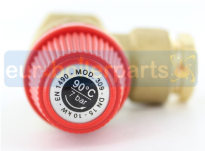 15mm Pressure and Temperature Relief Valve - 7 bar