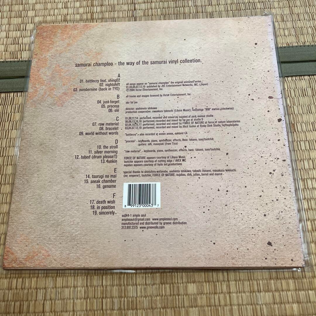 The Way Of The Samurai / Samurai Champloo BLACK Vinyl 3LP The Way Of The Samurai / Samurai Champloo BLACK Vinyl 3LP