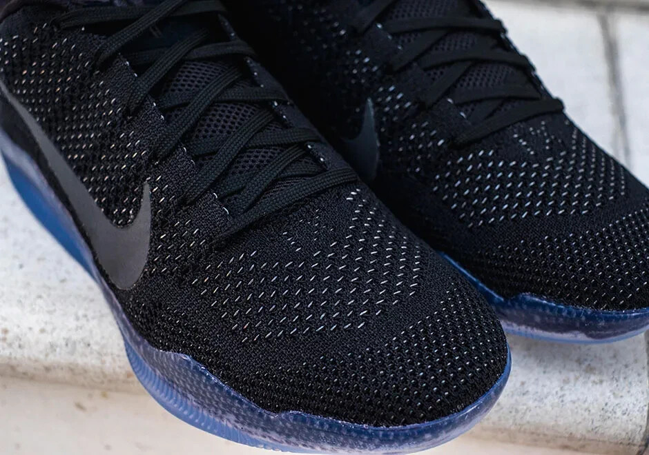 Nike Kobe XI 11 Elite Low Triple Black Space Ice Mamba Nike Kobe XI 11 Elite Low Triple Black Space Ice Mamba
