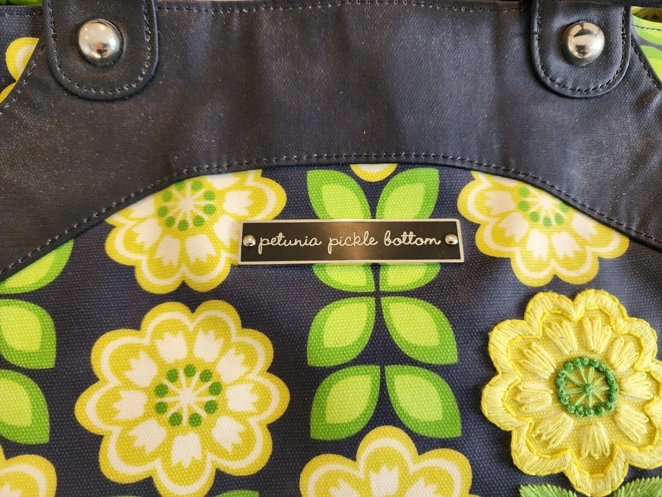 Petunia Pickle Bottom Baby Daiper Bag Wistful Weekender Passport to Prague - Image 3 of 4